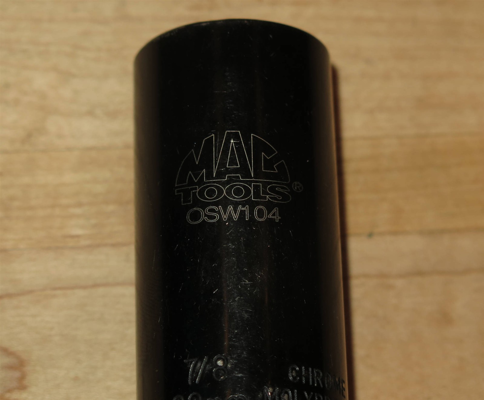 MAC Tools OSW104 3/8″-Drive Deep O2 Oxygen Sensor Socket – 7/8″ 6-point
