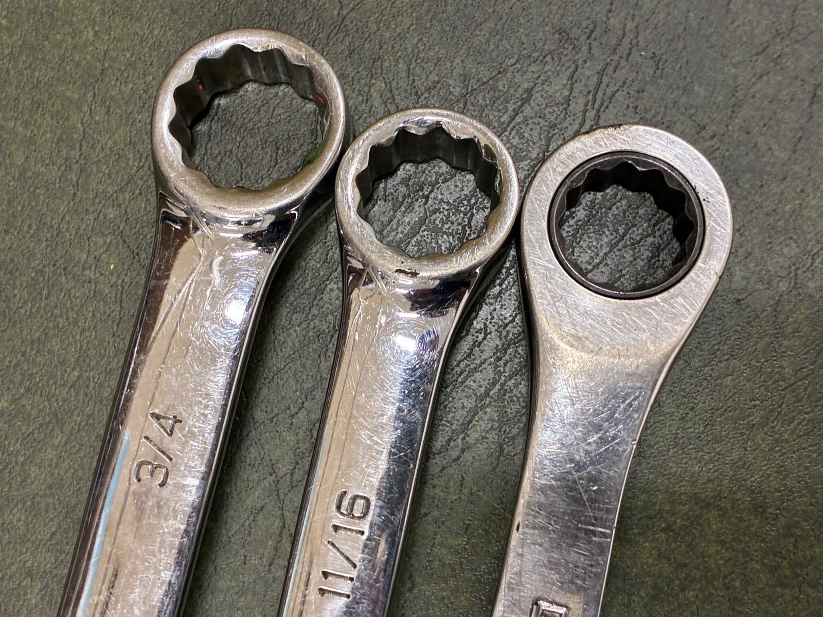 Armstrong USA Combination Wrench Set 8pc Smaller Sizes 5/16″ to 3/4″ – Good Used