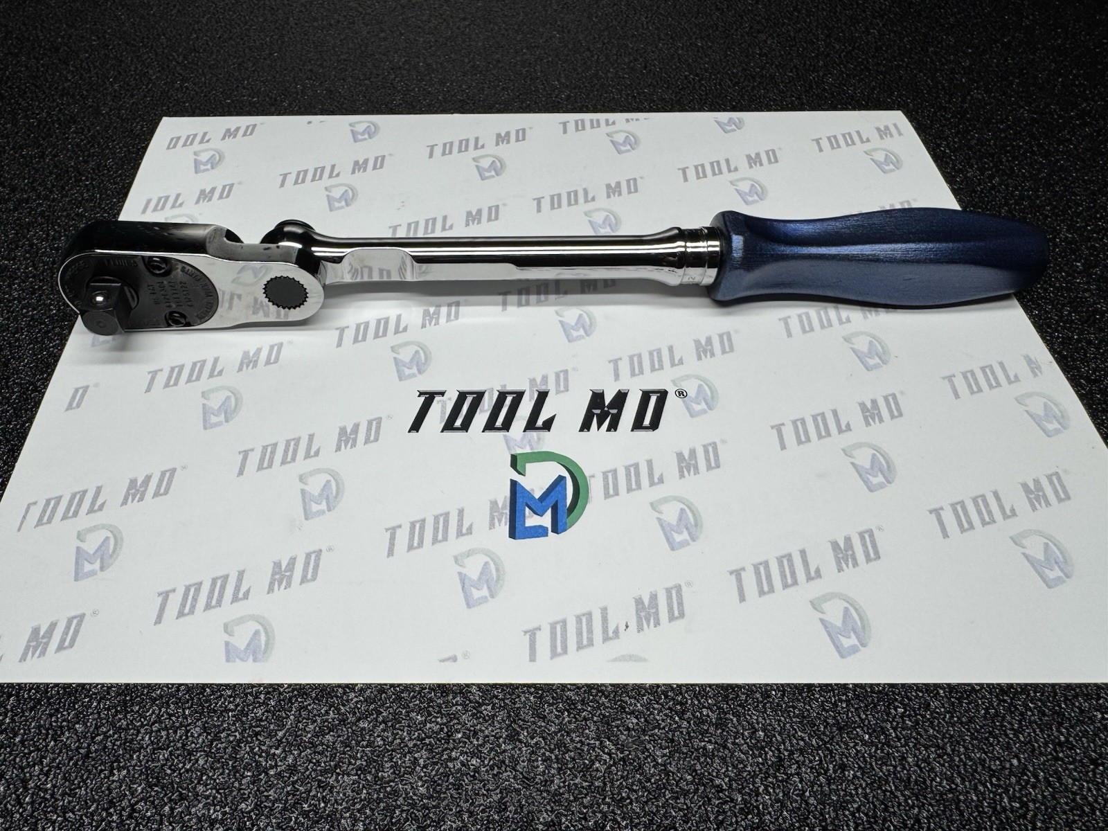 Snap-on Tools USA POWER BLUE 3/8″ Drive Hard Grip Multi-Position Ratchet FHD80MP