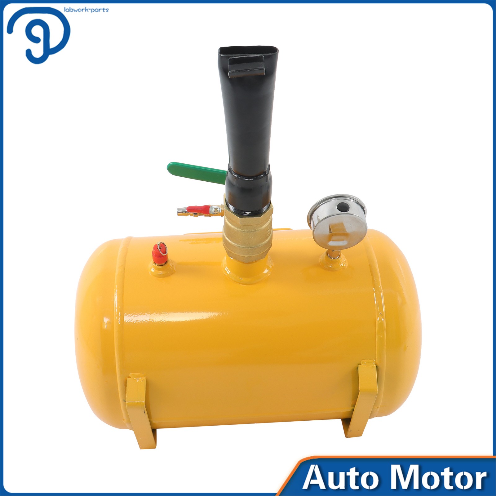 Yellow Heavy Duty Air Tire Bead Seater Blaster Seating Tool 5 Gallon 145 psi