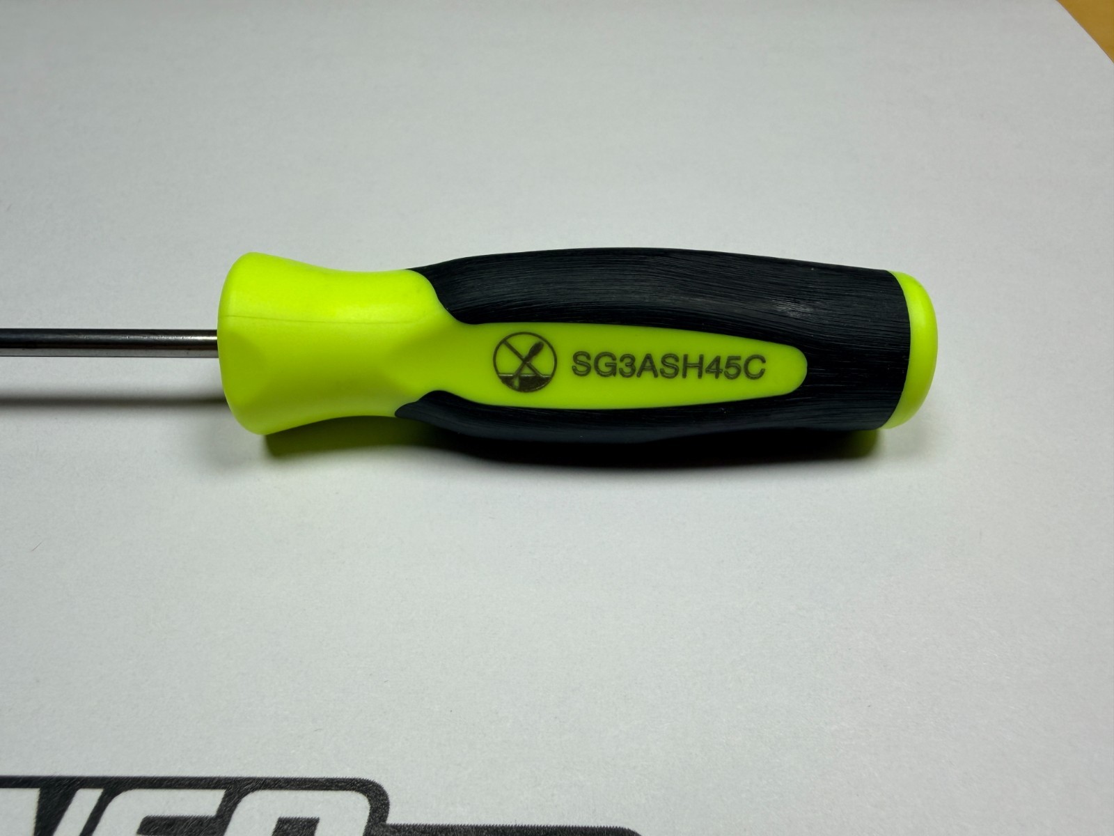 Snap-on Tools USA NEW HI-VIZ 6″ Mini Soft Grip Short 45° Tip Pick SG3ASH45CHV