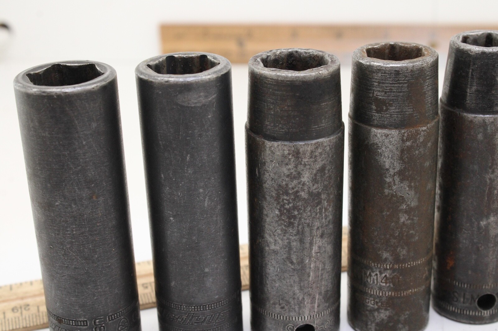 Snap On SIMM100-SIMM170 10-17mm 8 Piece 1/2″ Drive 6 Pt Deep Impact Socket SetUS