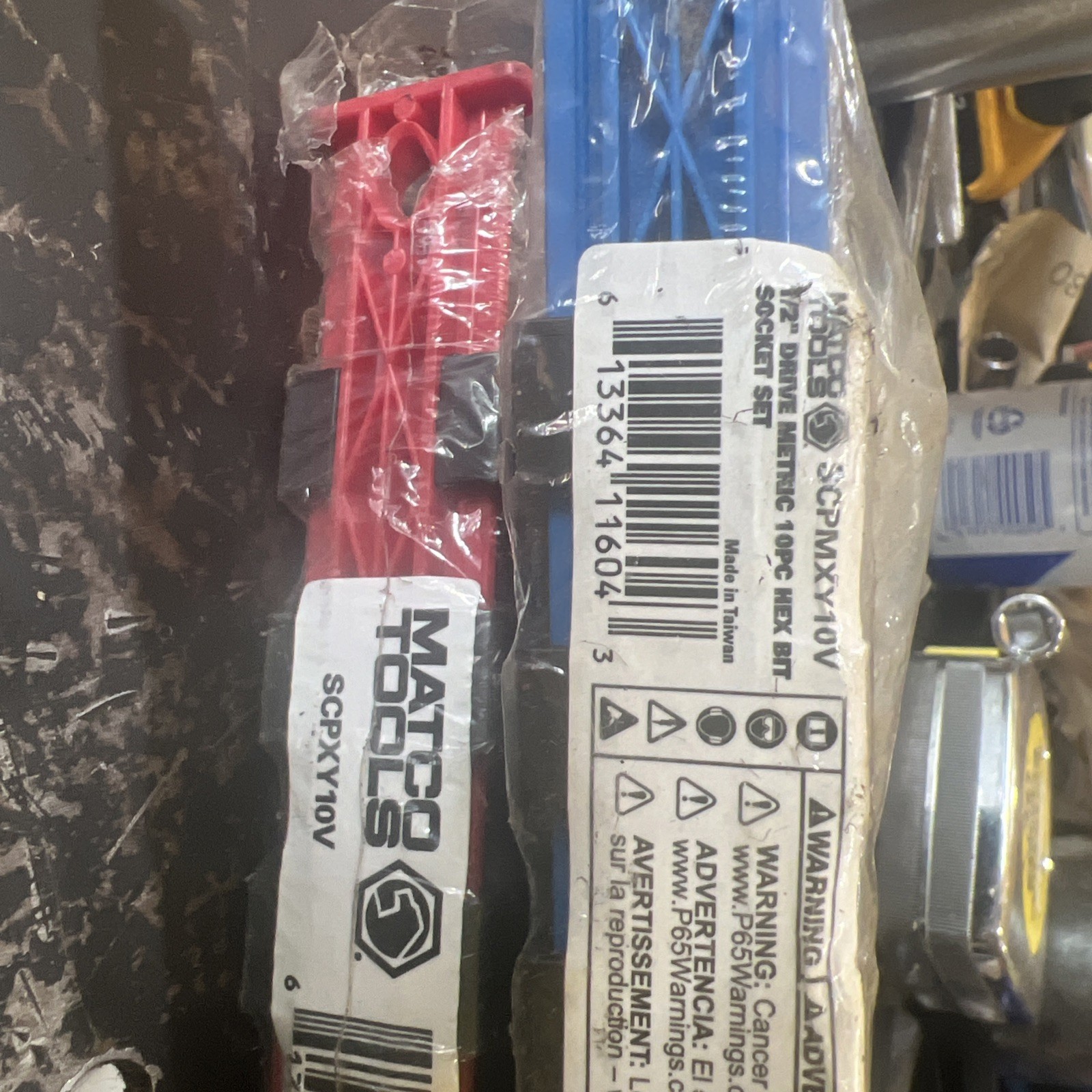 Matco Tools New 1/2 Drive Metric And Hex Bit Socket Sets Scpmxy10v Scpxy10v