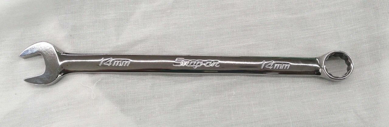 Snap-on OEXM140B 14 mm 12-Point Metric Flank Drive Combination Wrench
