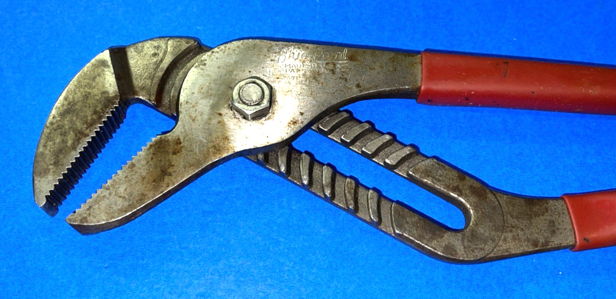 SNAP-ON & BLUE-POINT TOOLS 3 PC HOSE CUTTERS, ADJUSTABLE JAWS, HOSE CLAMP PLIERS