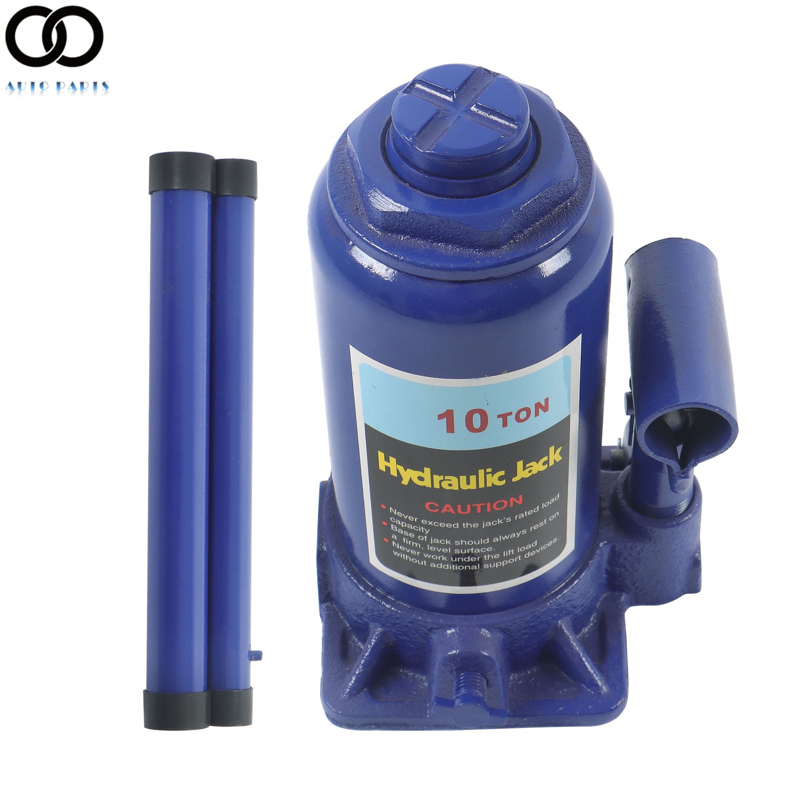 10 Ton 20000 LBS Welded Hydraulic Car Bottle Jack For Auto Repair and House Lift
