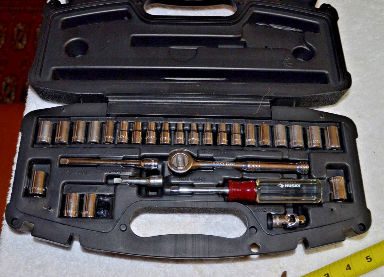 Husky 29 Piece 1/4″ Drive Mechanics Tool Set