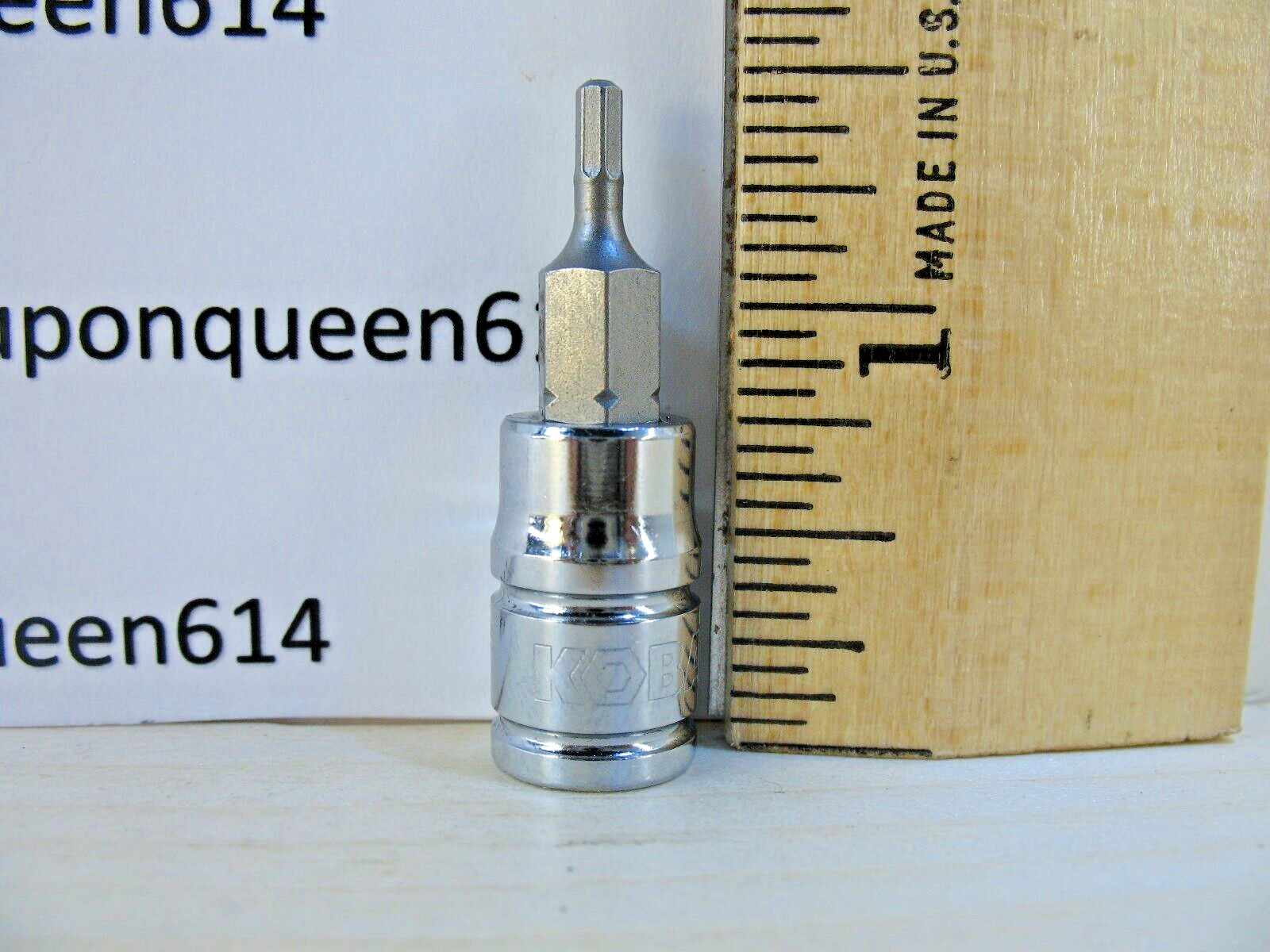 KOBALT 87745-0622, 1/4″ Drive Hex Bit Socket 3/32″ – Brand New