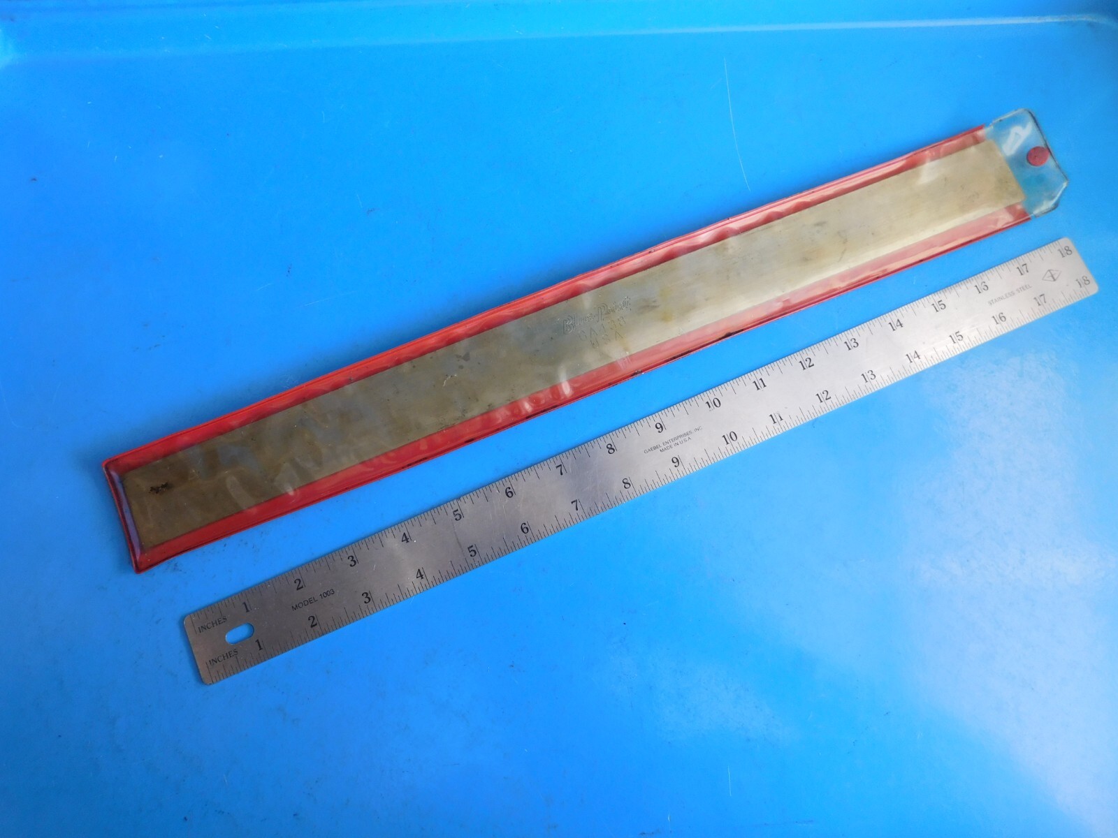USED, BLUE POINT TOOLS «18 IN. STRAIGHT EDGE» , PART #GA438