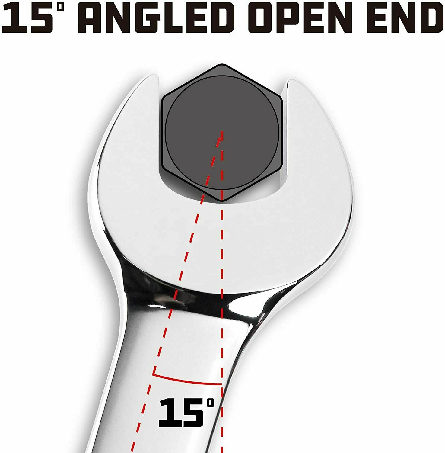 GM Performance Parts Standard 3/4″ Mirror Polished Combination Wrench (GM6410)