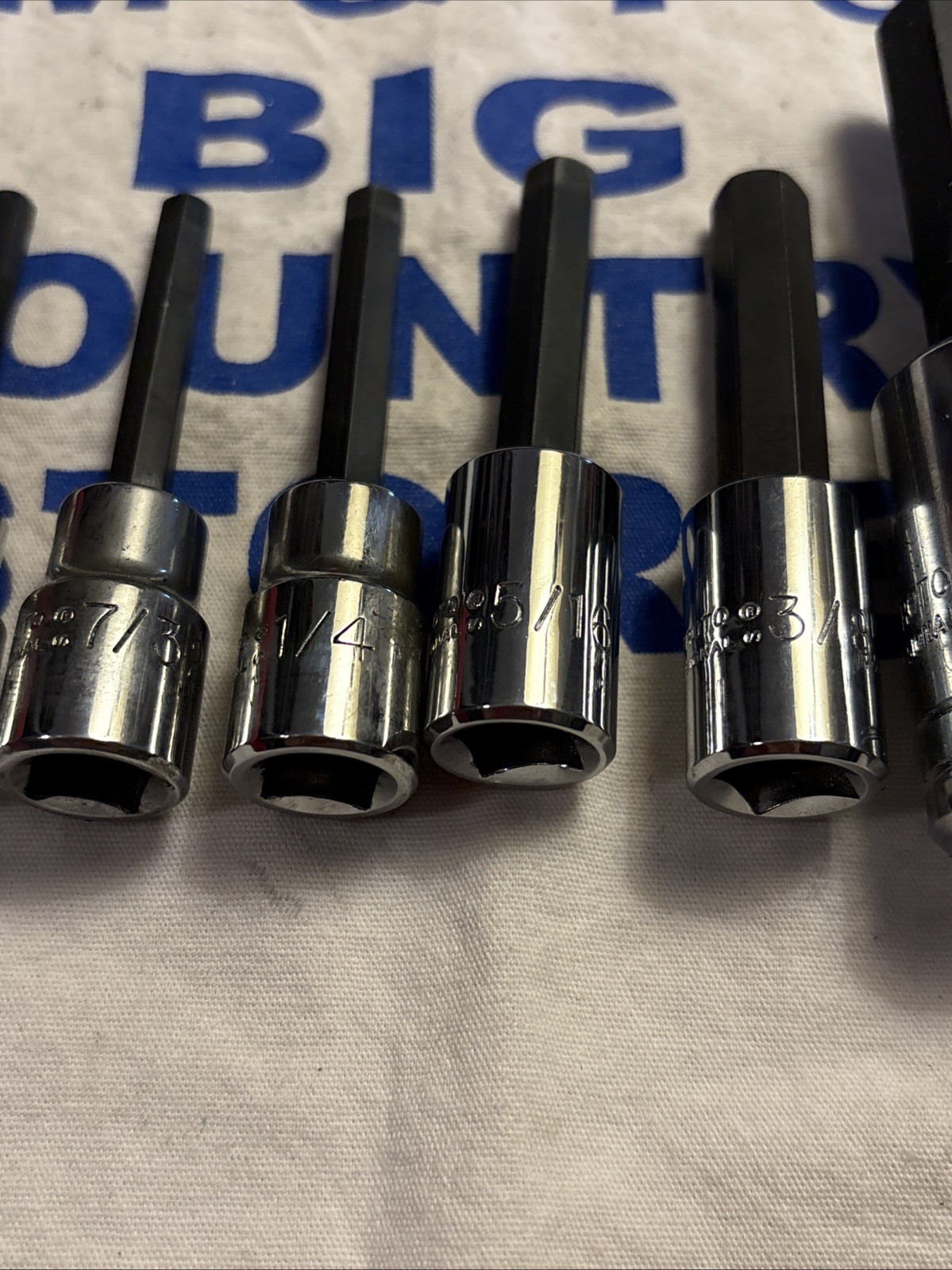 Proto Professional 1/2″ & 3/8″ Drive 10pc SAE Hex Bit Socket Set