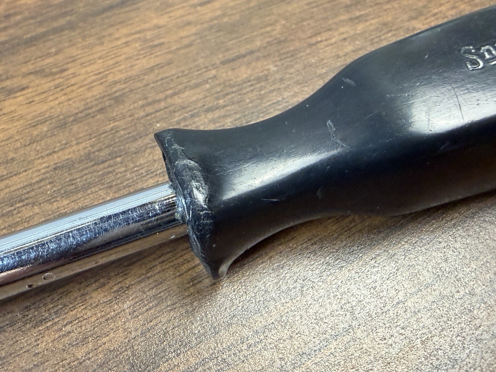 Snap-on Tools TM4CS – 1/4″ Drive 6″ Standard Shank Driver Black Handle USA