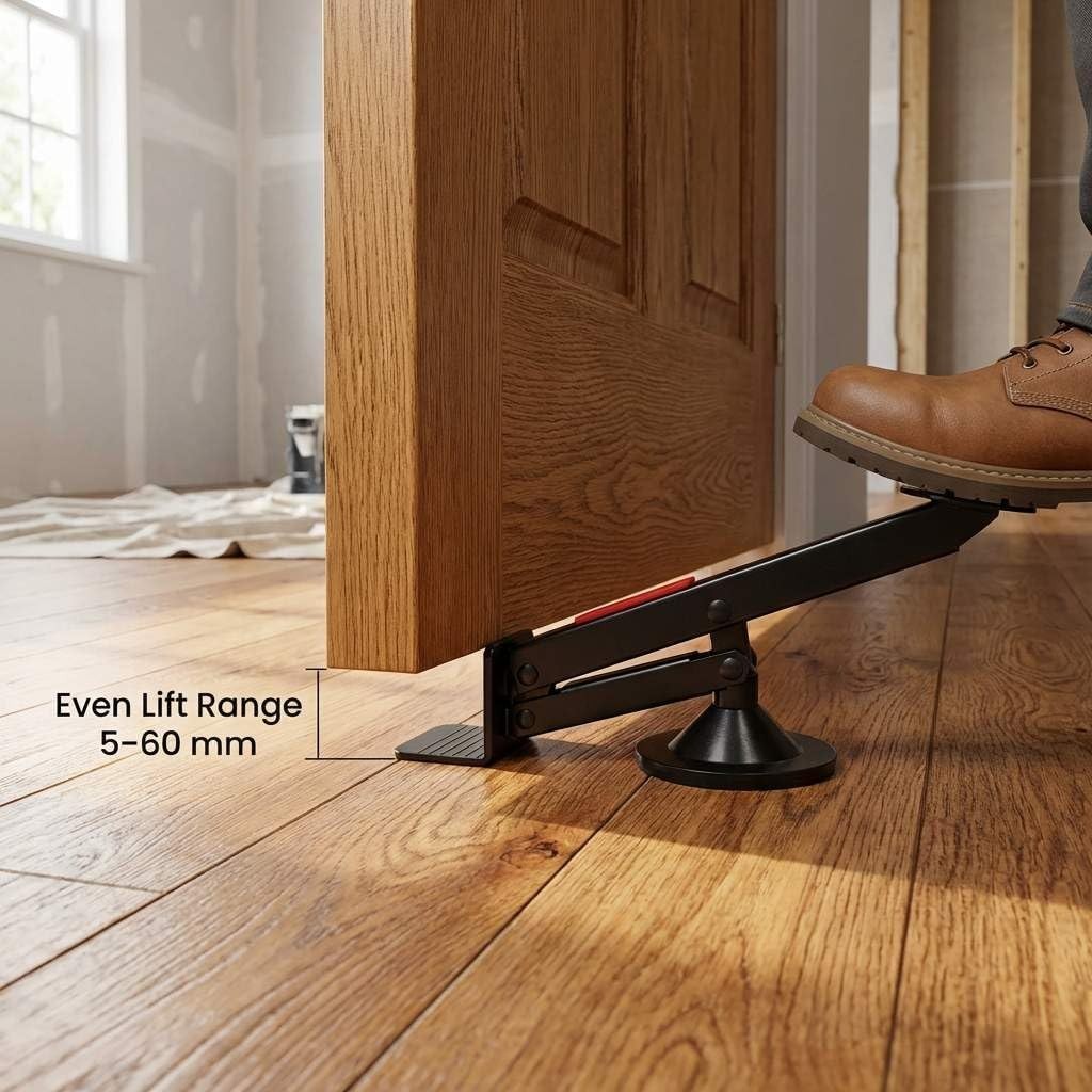 Traditional Black Door and Board Lifter – Ultimate Tool for Safe Installations