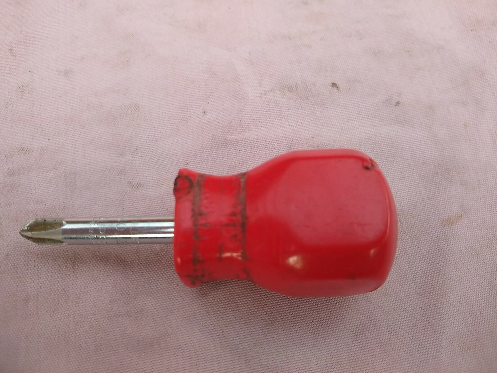 Mac Tools P212XA Philips Stubby Red Hard Handle Screwdriver