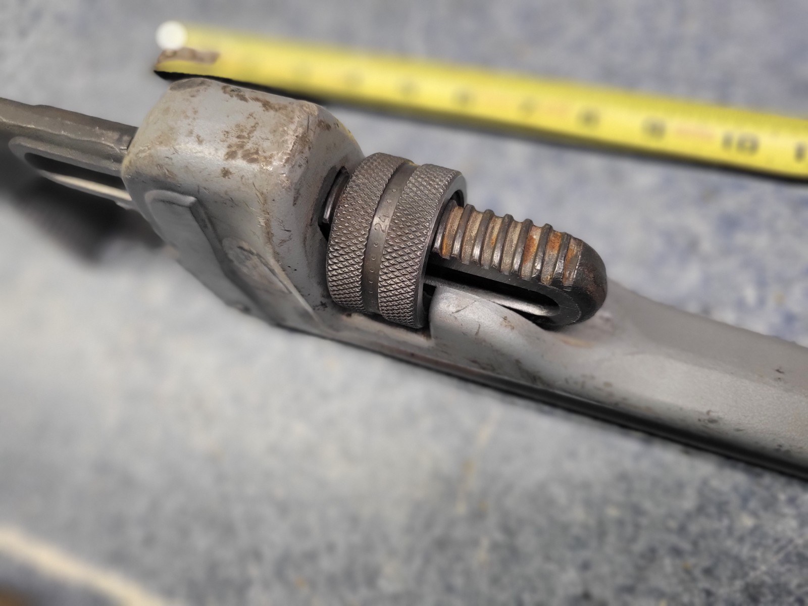 Ridgid USA 24″ Aluminum Adjustable Pipe Wrench No 824