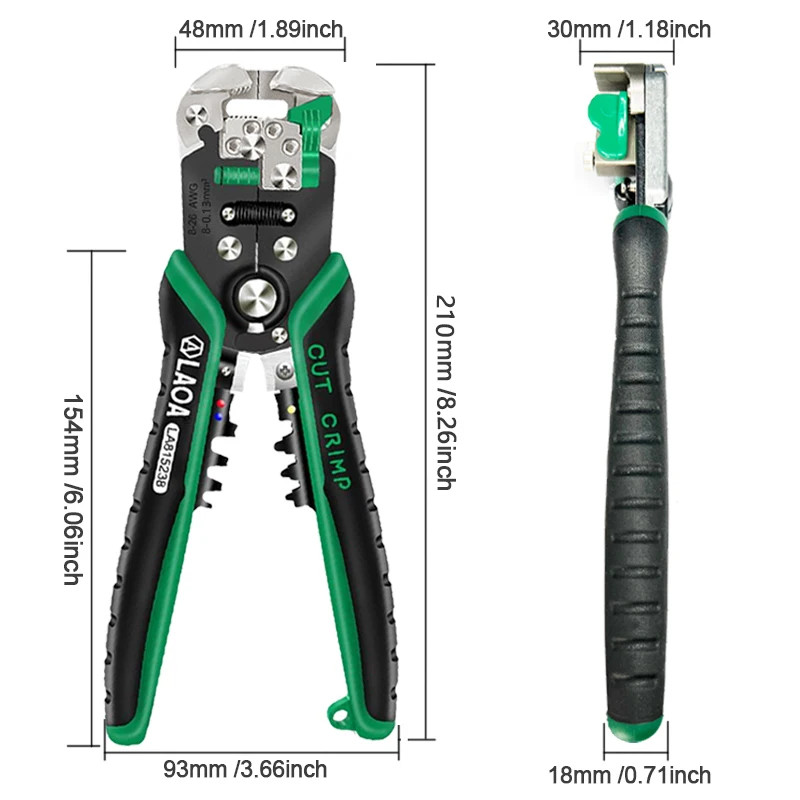 Professional Automatic Wire Stripping Pliers Terminal Crimping Tool