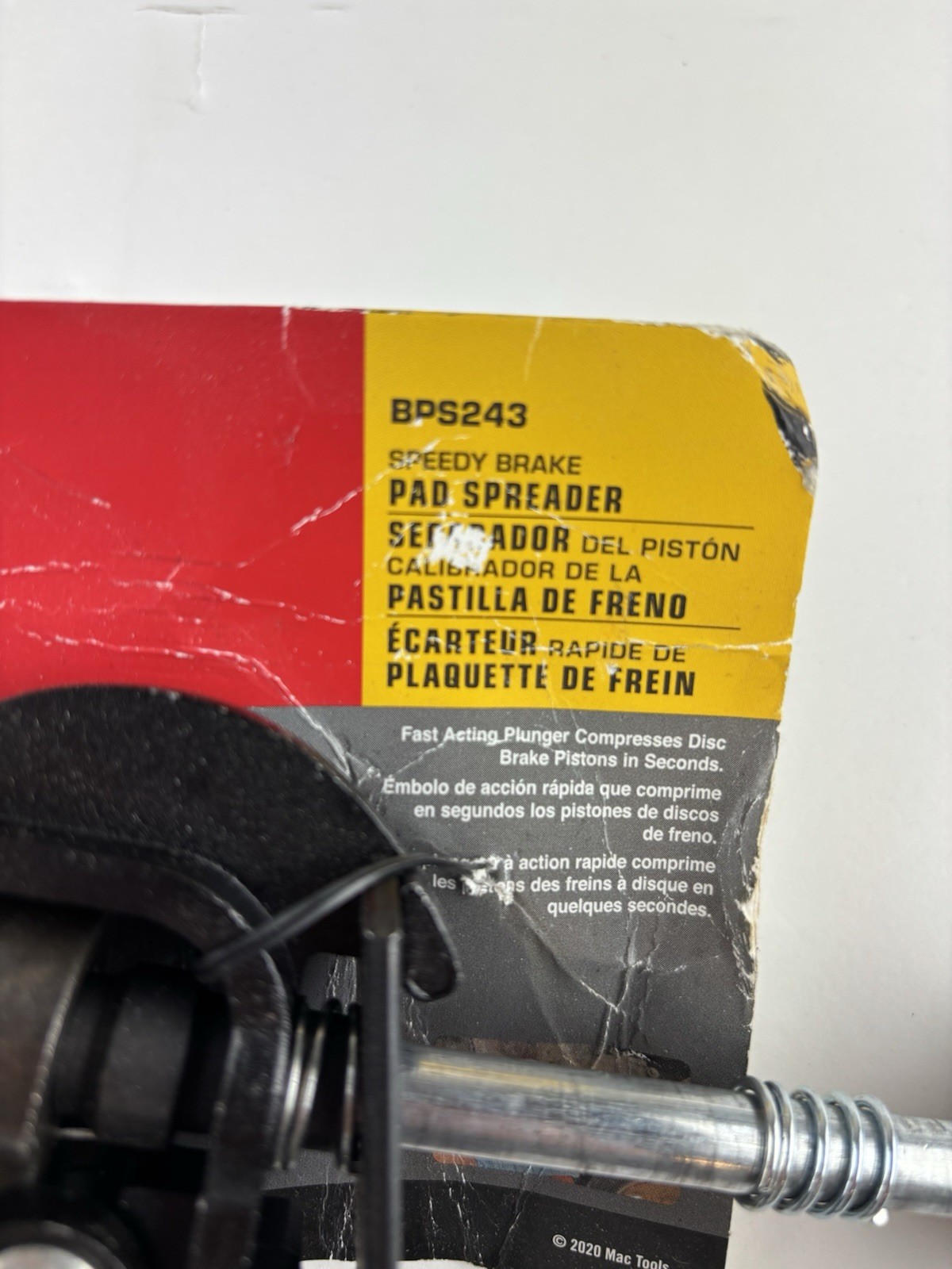 Mac Tools BPS243 Speedy Brake Pad Spreader