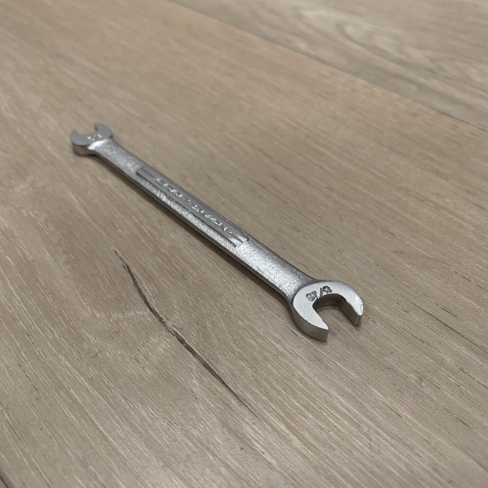 Vintage Craftsman -V- Series USA Forged Open End Wrench 1/4” x 5/16” Mint