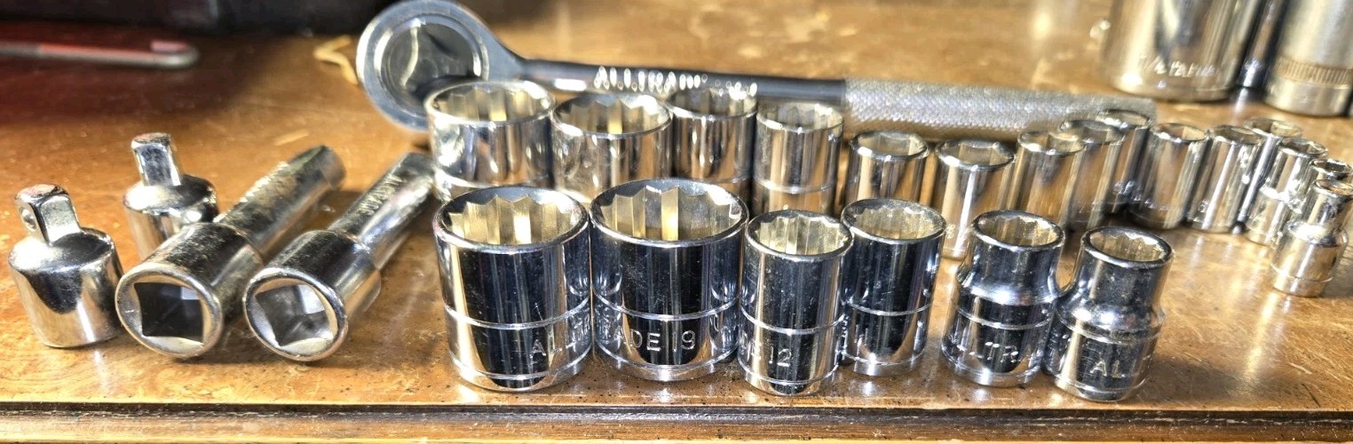 26 PCS ALLTRADE SOCKET SET NO BOX EXACTLY AS SHOWN