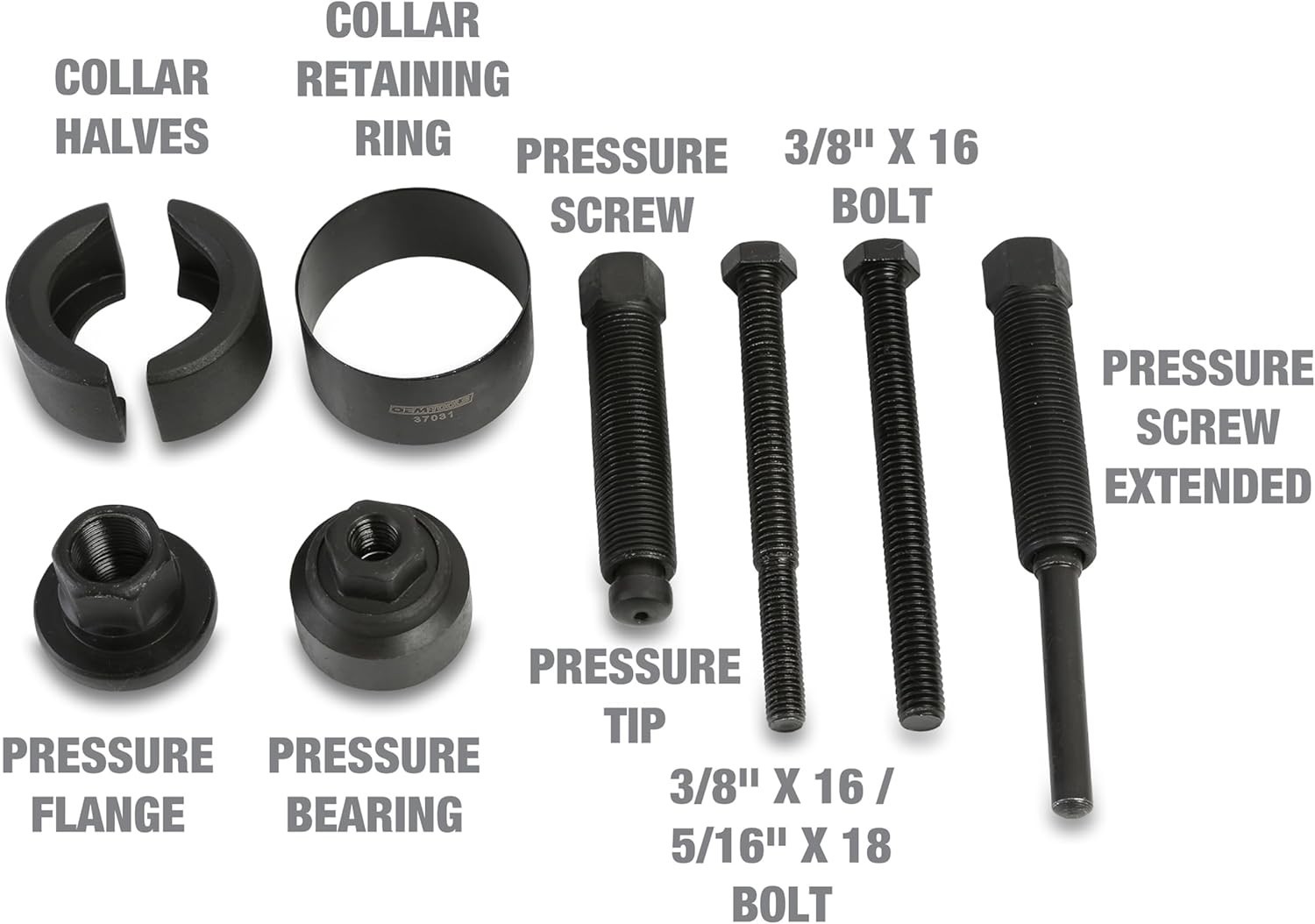 Comprehensive Power Steering Pulley Tool Set for Efficient Automotive Repairs