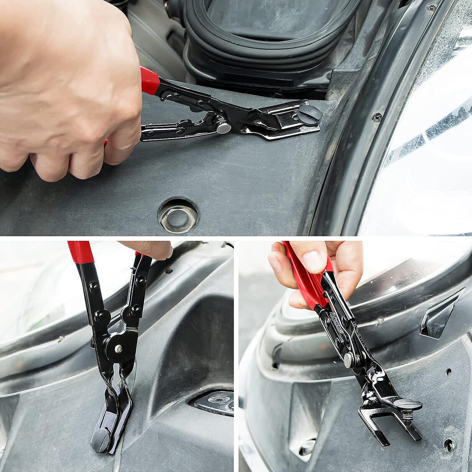 Heavy Duty Car Door Panel Plastic Fastener Remover Body Retainer Clip Pry Tool