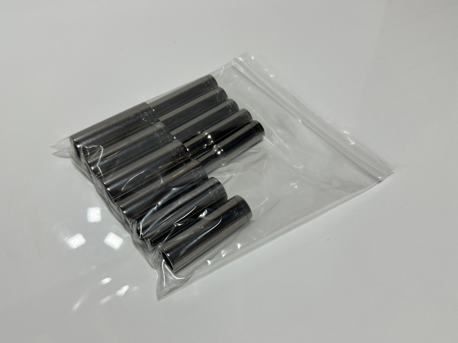 NOS Craftsman USA 11pc Metric 9mm-19mm Deep Socket Set – 3/8″ Drive – 6 Point