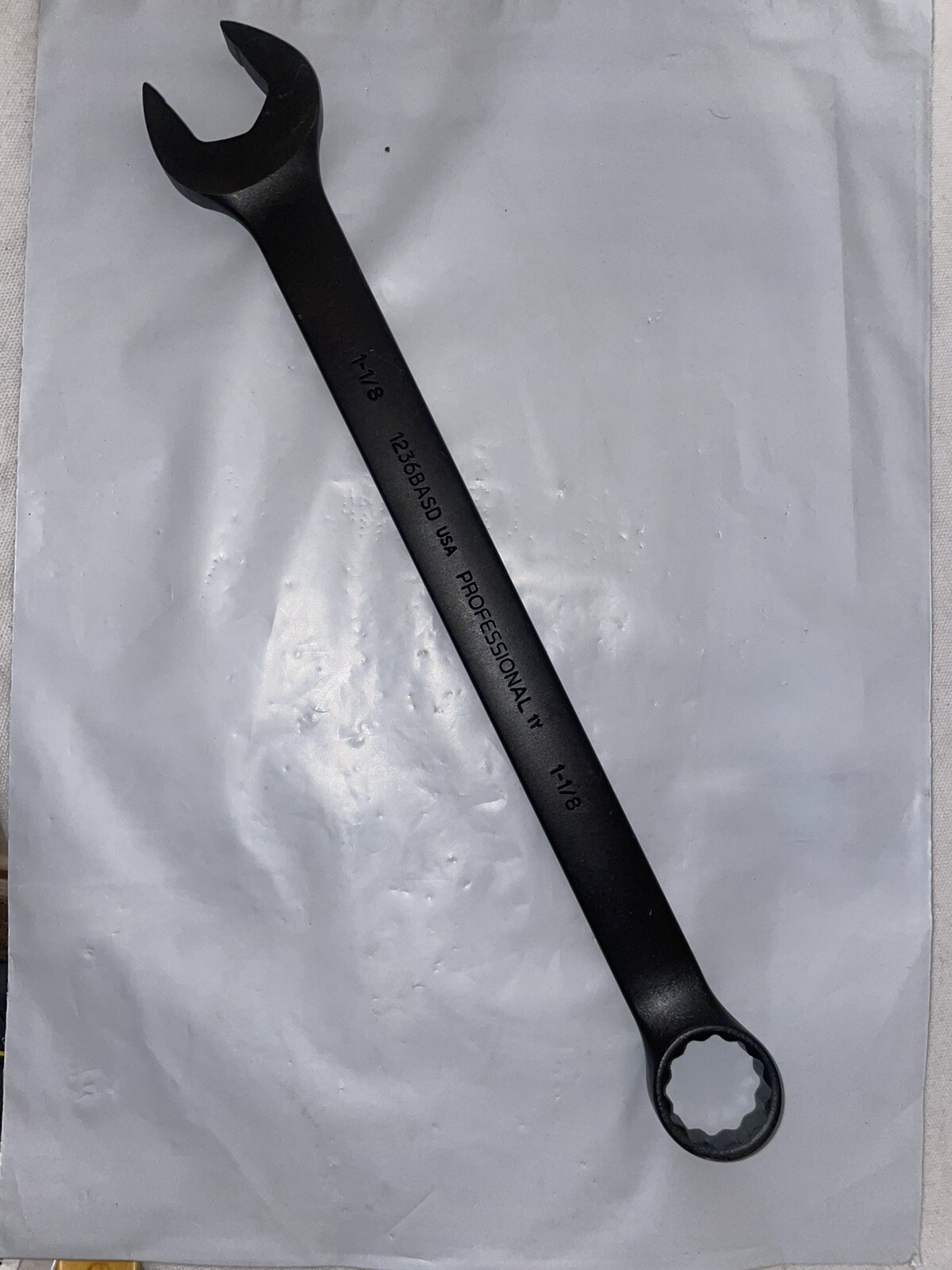 Proto 1-1/8 Anti-Slip Design 12 Point Combination Wrench J1236BASD