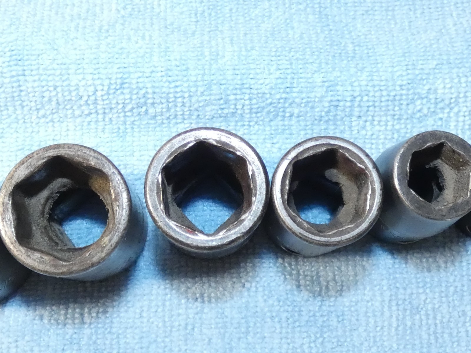10 Snap-on Sockets 1/2″ Drive Impact 6 Point SAE IM Series Tool 3/8″ Thru 1″ Set