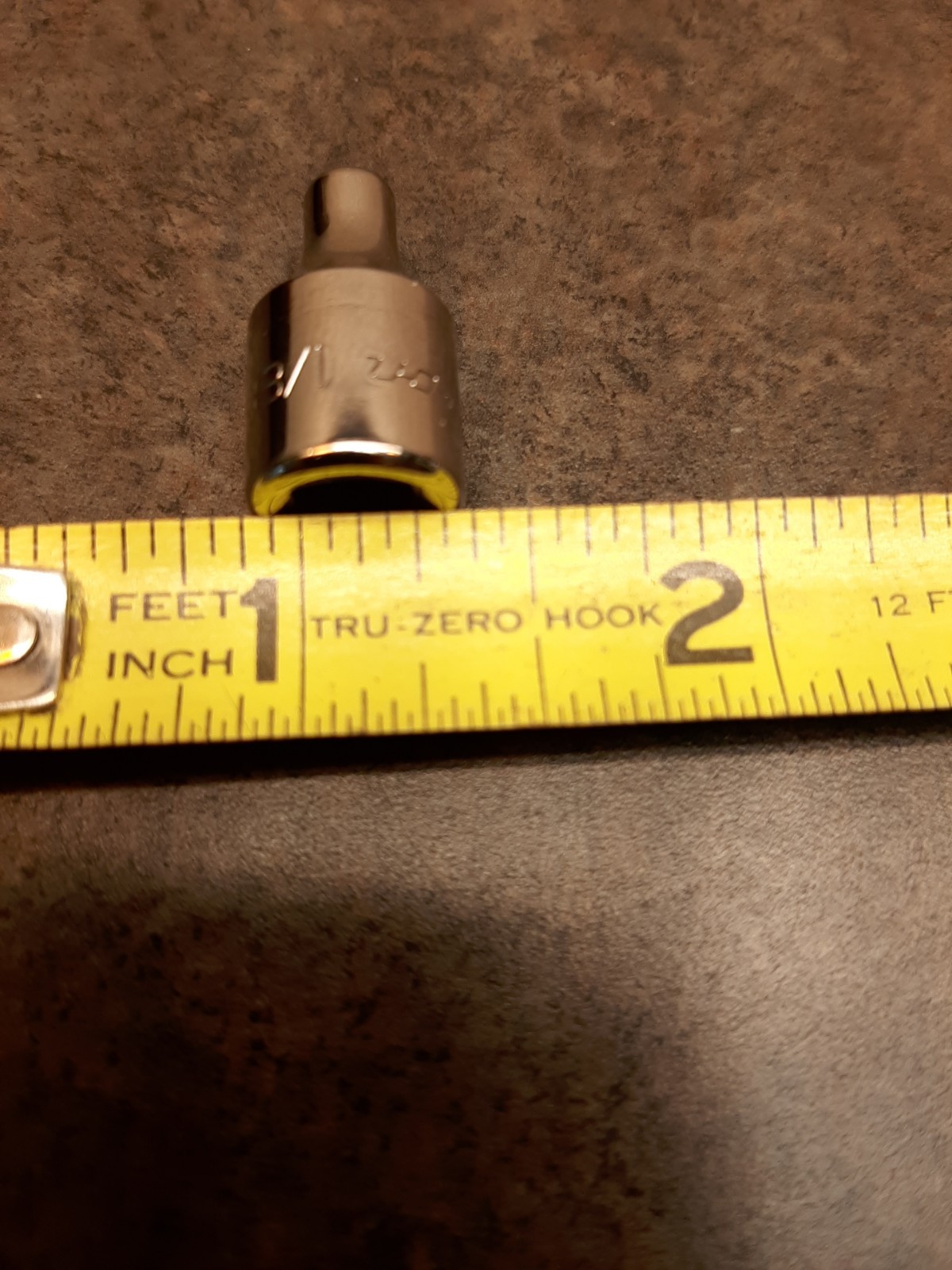 Snap-On tm04 1/8″ 1/4″ drive sae shallow 6 point chrome socket