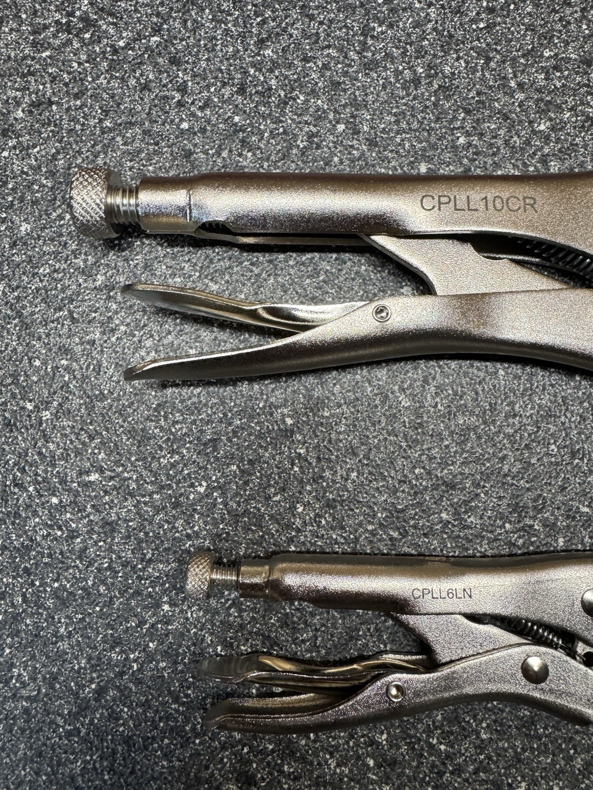 Cornwell 10” & 6” Locking Pliers CPLL10CR CPLL6LN NEW Lot 2