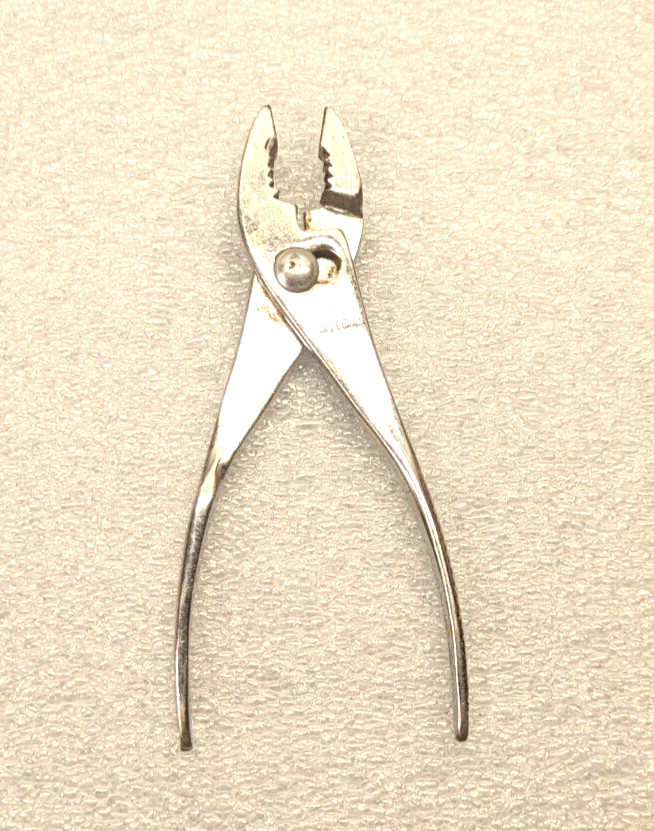 Globemaster 4110 Slip Joint Pliers 6.25″ Long Vintage Made In Japan