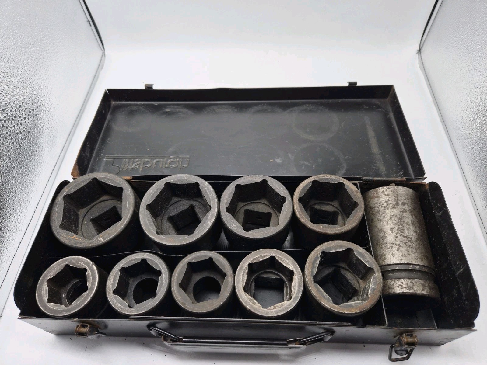 10 PC 1-2″ DR Drive W/ 1 Deep Impact BUDD SAE 1 to 2″ Sockets SIZES LISTED BELOW