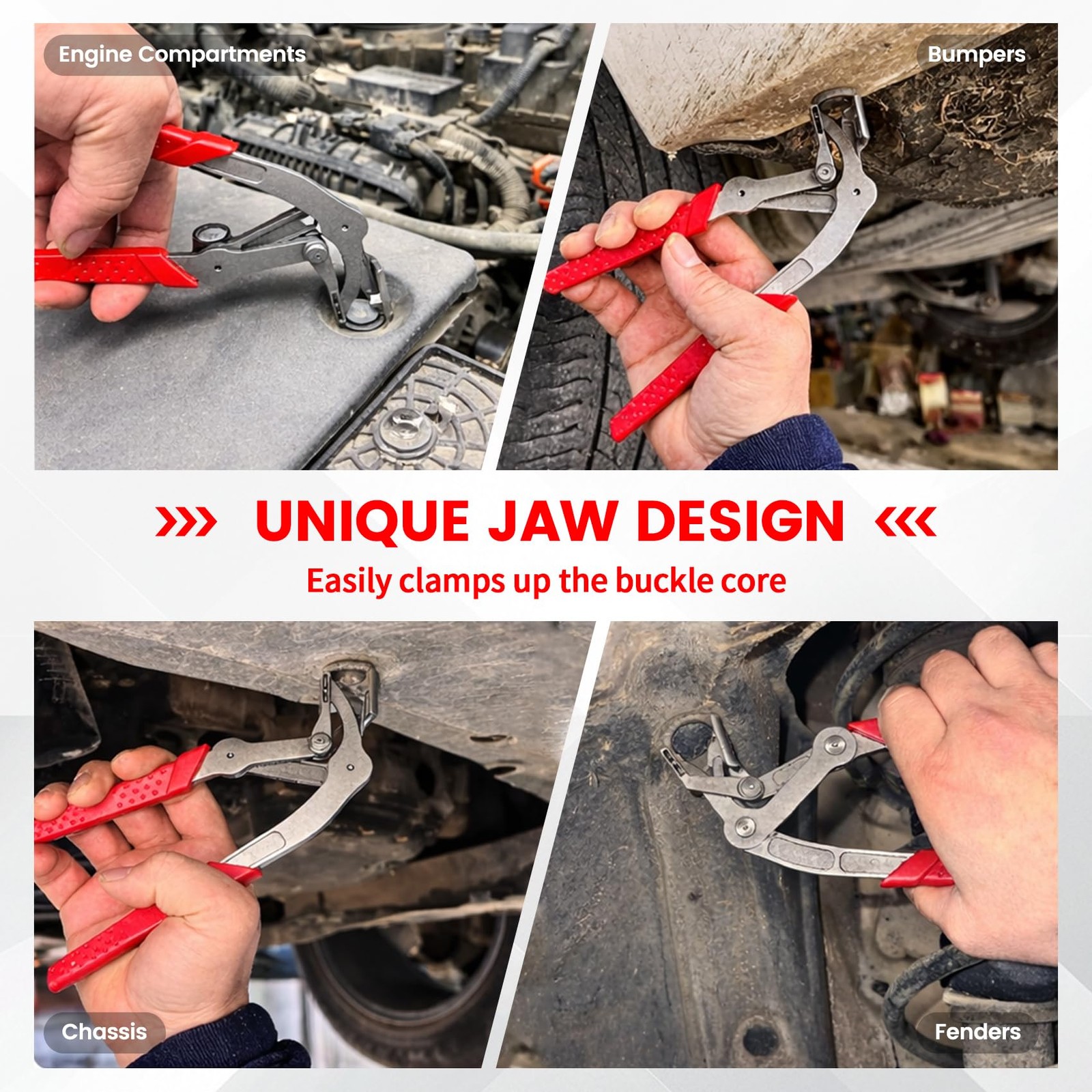 Car Clip Pliers, Panel Clip Removal Tool, Professional Auto Clip Removal Pliers