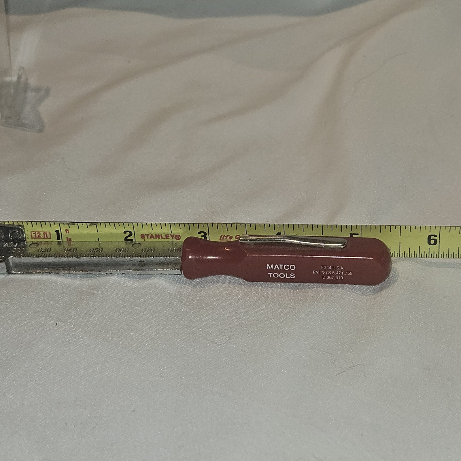 MATCO TOOLS E-Z GRIP SPARK PLUG GAP GAUGE #FG44, POCKET CLIP, MADE IN THE USA