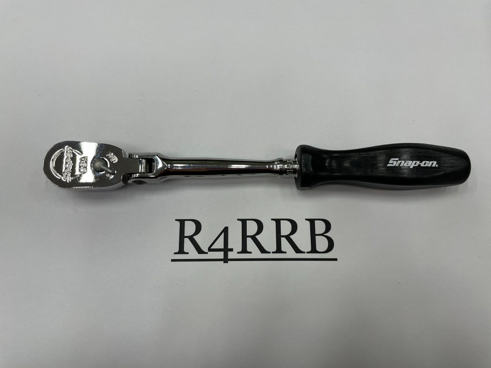 Snap-on Tools USA NEW BLACK Hard Grip 1/4″ Drive LONG Flex Ratchet THLFD72BK