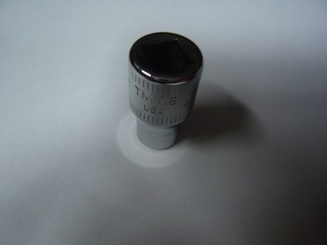 Snap-on TMM6 1/4″ Drive 6-Point Metric 6 mm Shallow Socket 22.2mm Length