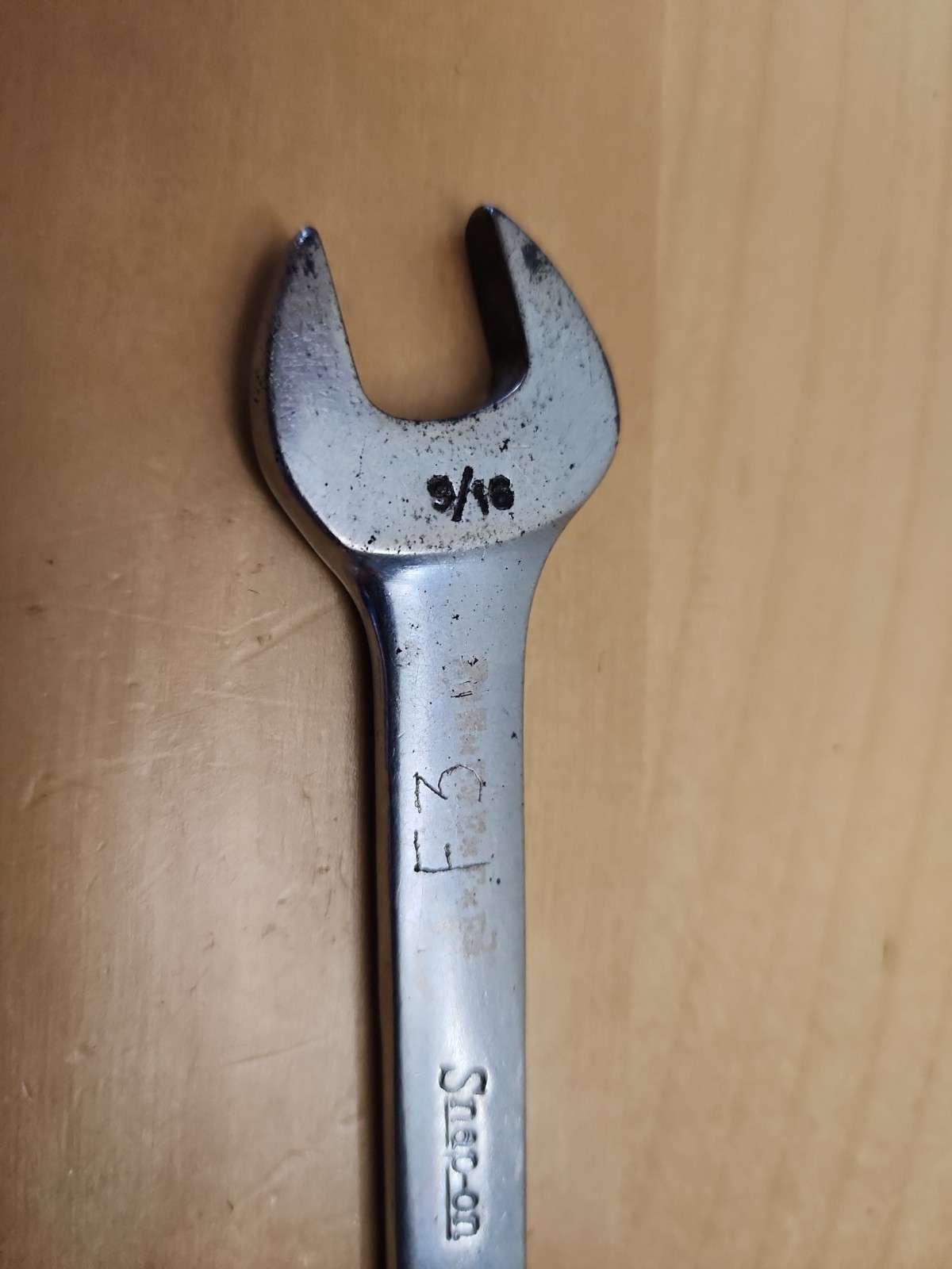 Snap-on Tools 9/16” SAE Combination Wrench OEX180 USA