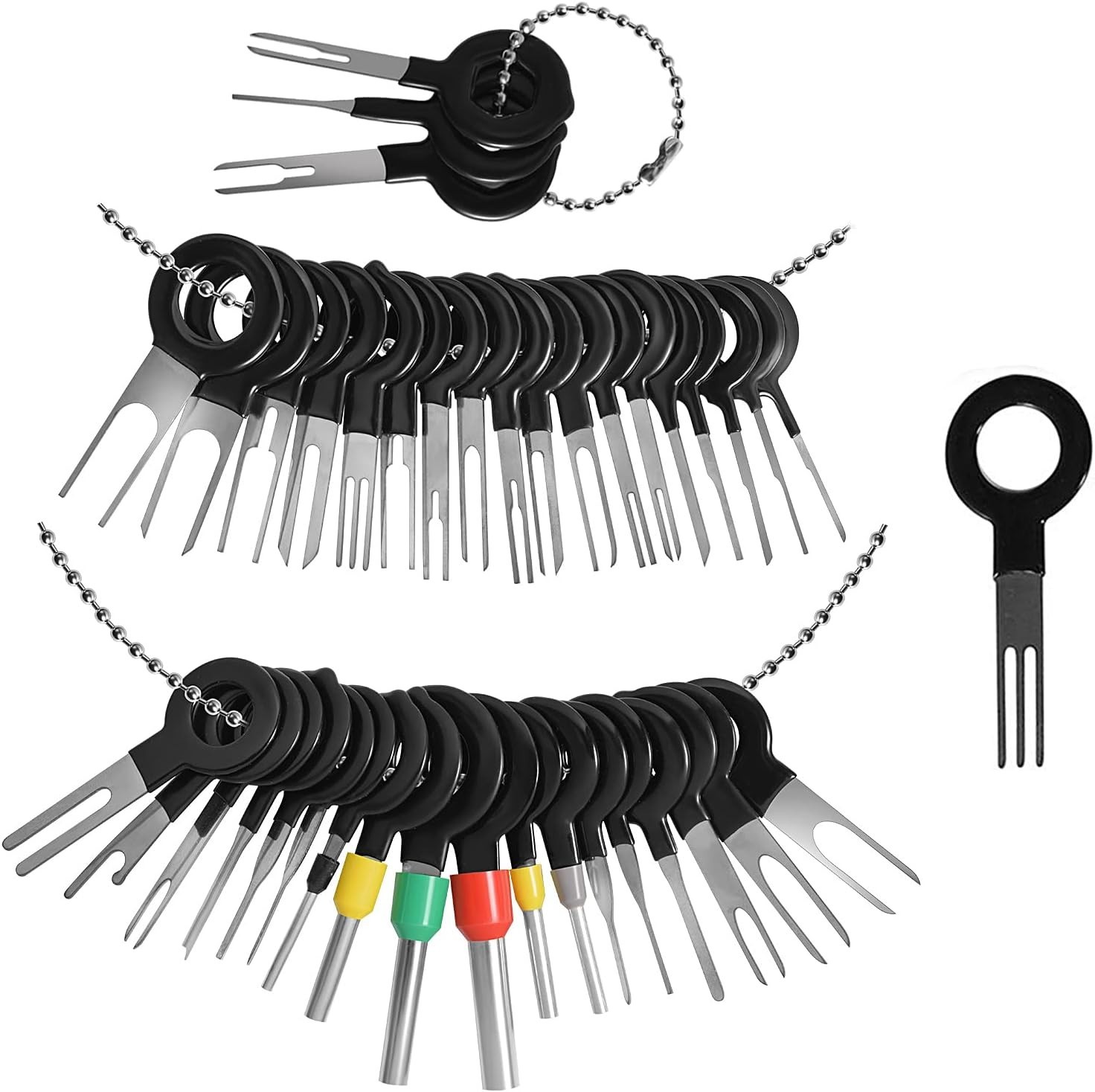 Versatile 39-Piece Kit for Extracting Car Wire Connectors – Easy to Use & Carry