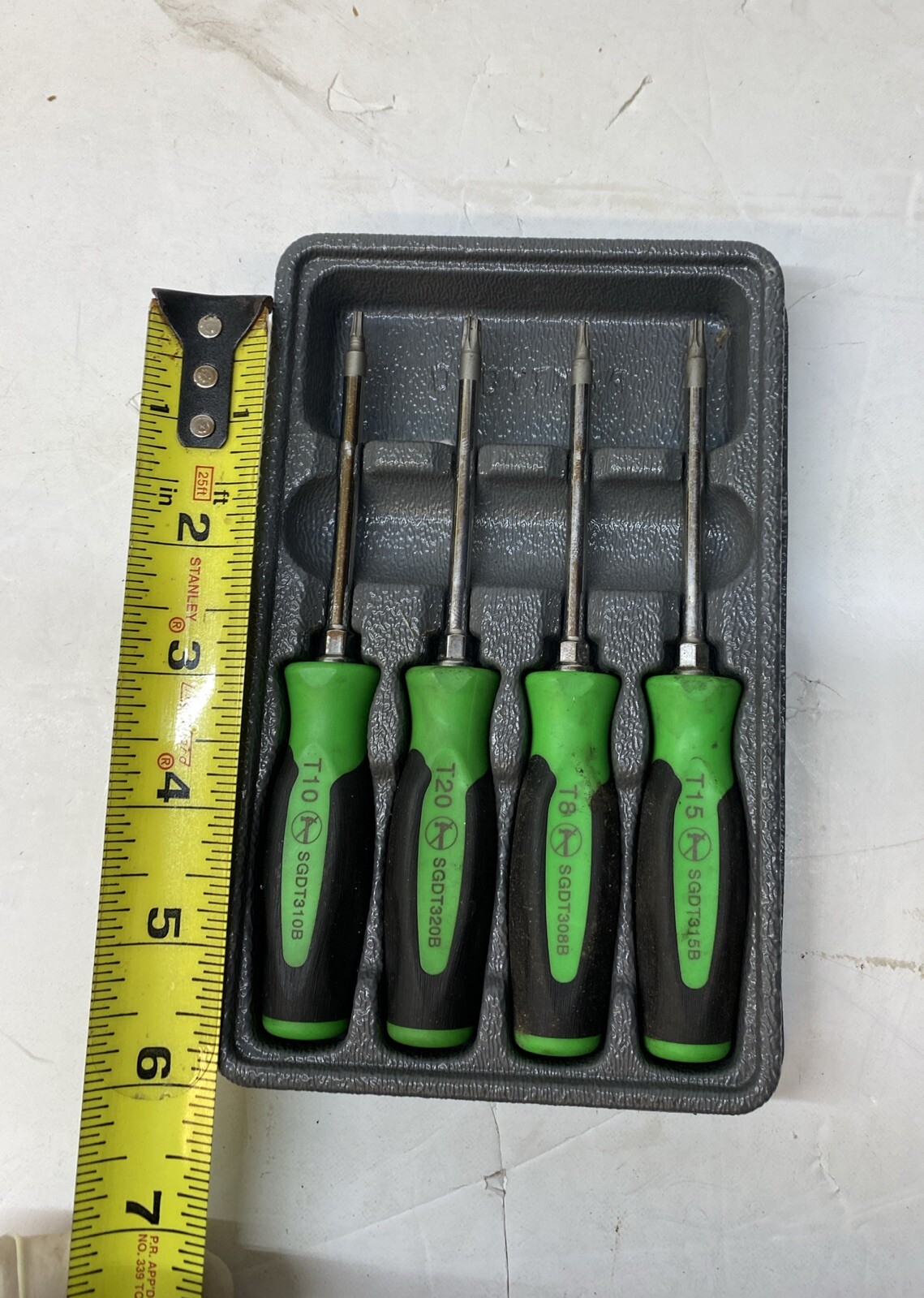 Snap-on Pick SetGREEN T8 T10 T15 T20