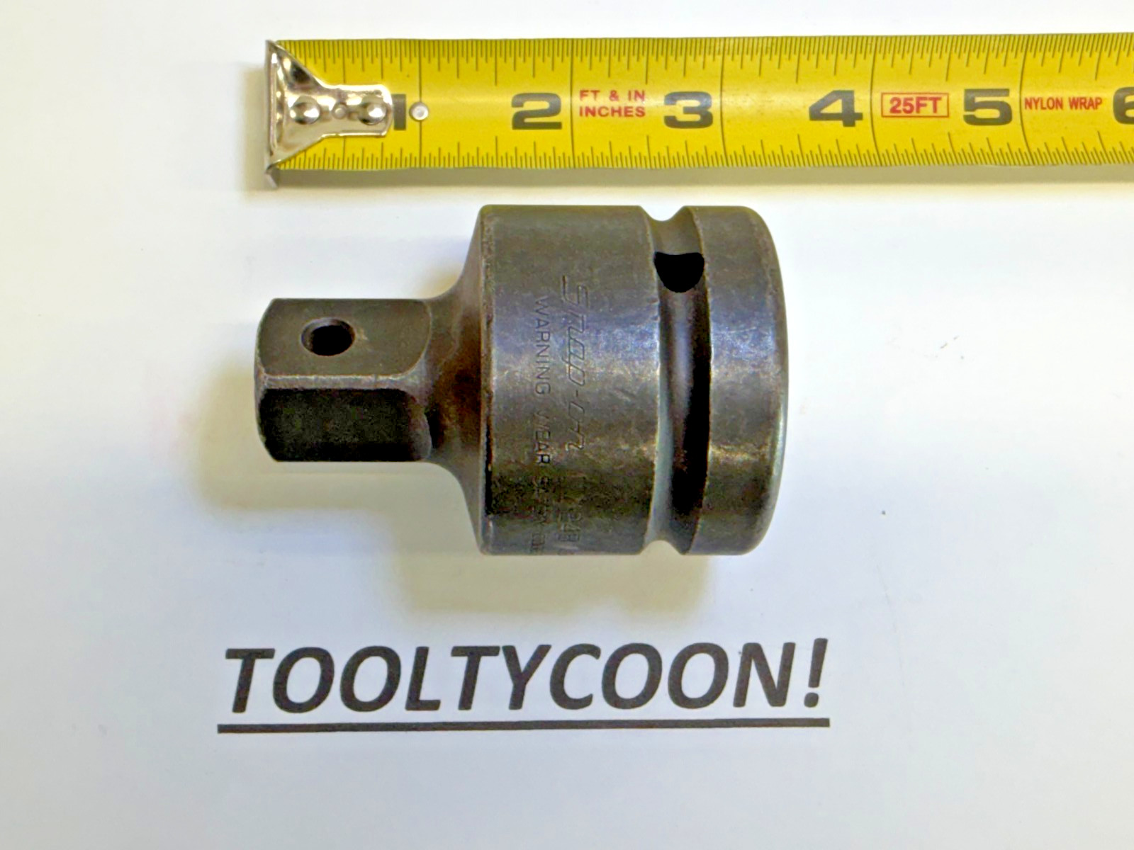 Snap-on Tools USA NEW 1″ to 3/4″ Drive IMPACT Reducer Adapter Socket IM124B