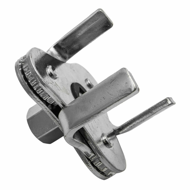 Dual Drive Oil Fuel Filter Remover Wrench Removal Tool 3 Jaw 2 Way 60-110mm Car