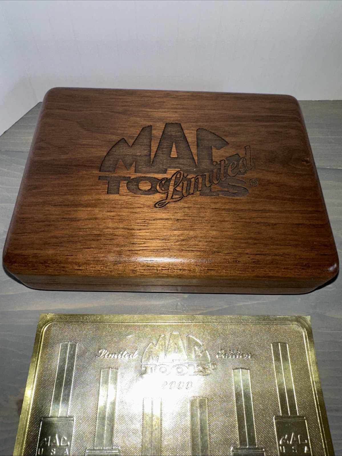 MAC Tools Hex Allen Socket Set Limited Edition 24K Gold Plated USA #3160