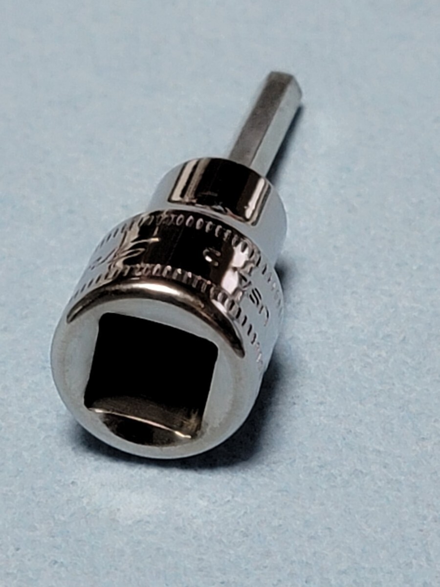 Snap-on FAM4E 3/8″ Drive Metric 4 mm Standard Hex Bit Socket Driver