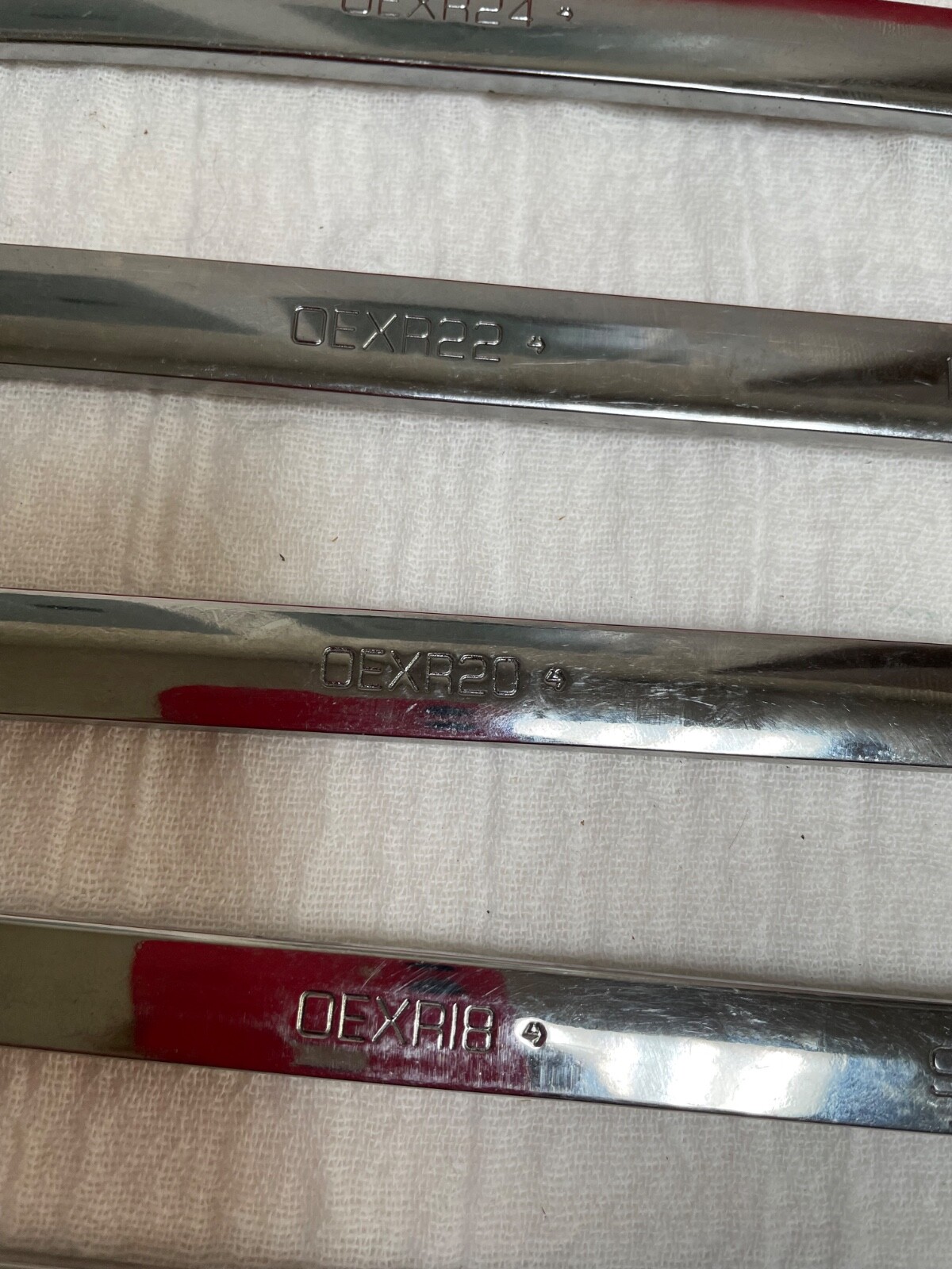 Snap on 7pc Non-Reversing Ratcheting Combo Wrench Set 3/8 – 3/4