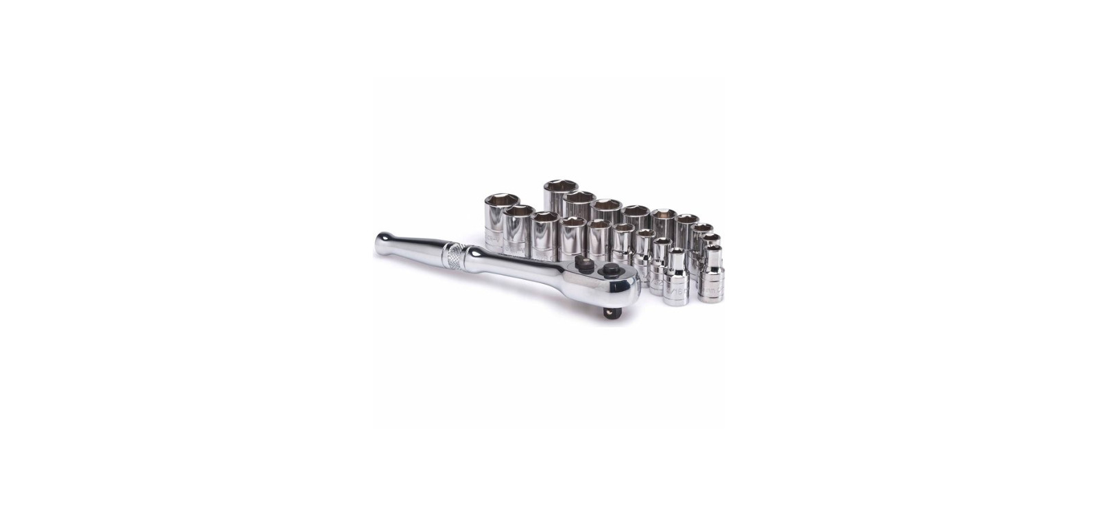 Jobsmart 1038236 19 Piece 1/4″ Inch Drive Set Socket
