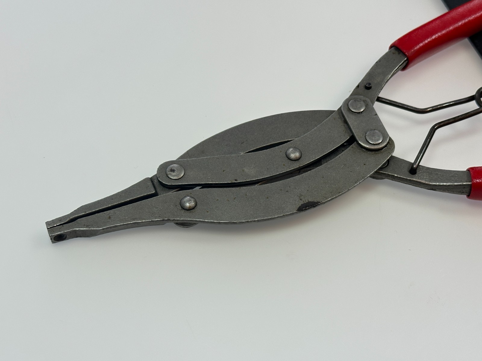 🇺🇸 Snap-on Tools USA RED Soft Grip High-Leverage Snap Ring Pliers, SRP5C