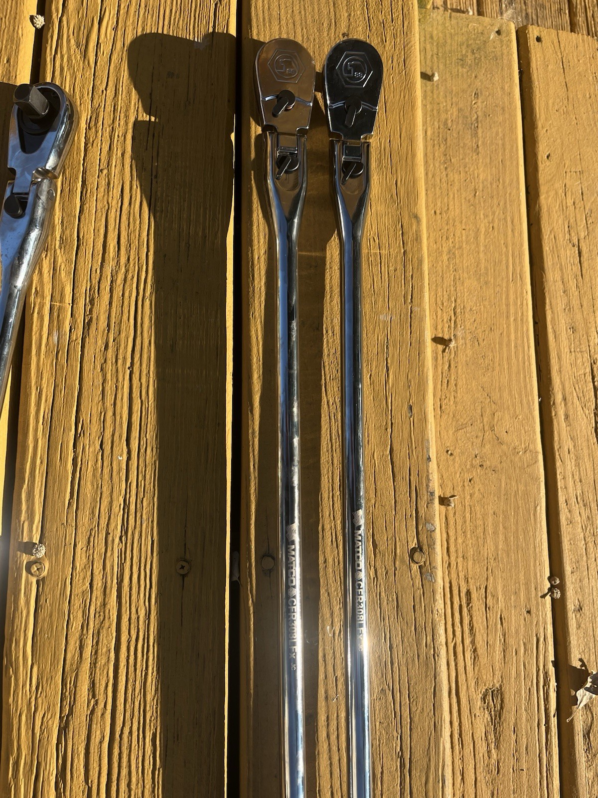Matco Tools CFR178LF 1/2 Drive Ratchet 88-Tooth Locking Flex Head 33 Inch New