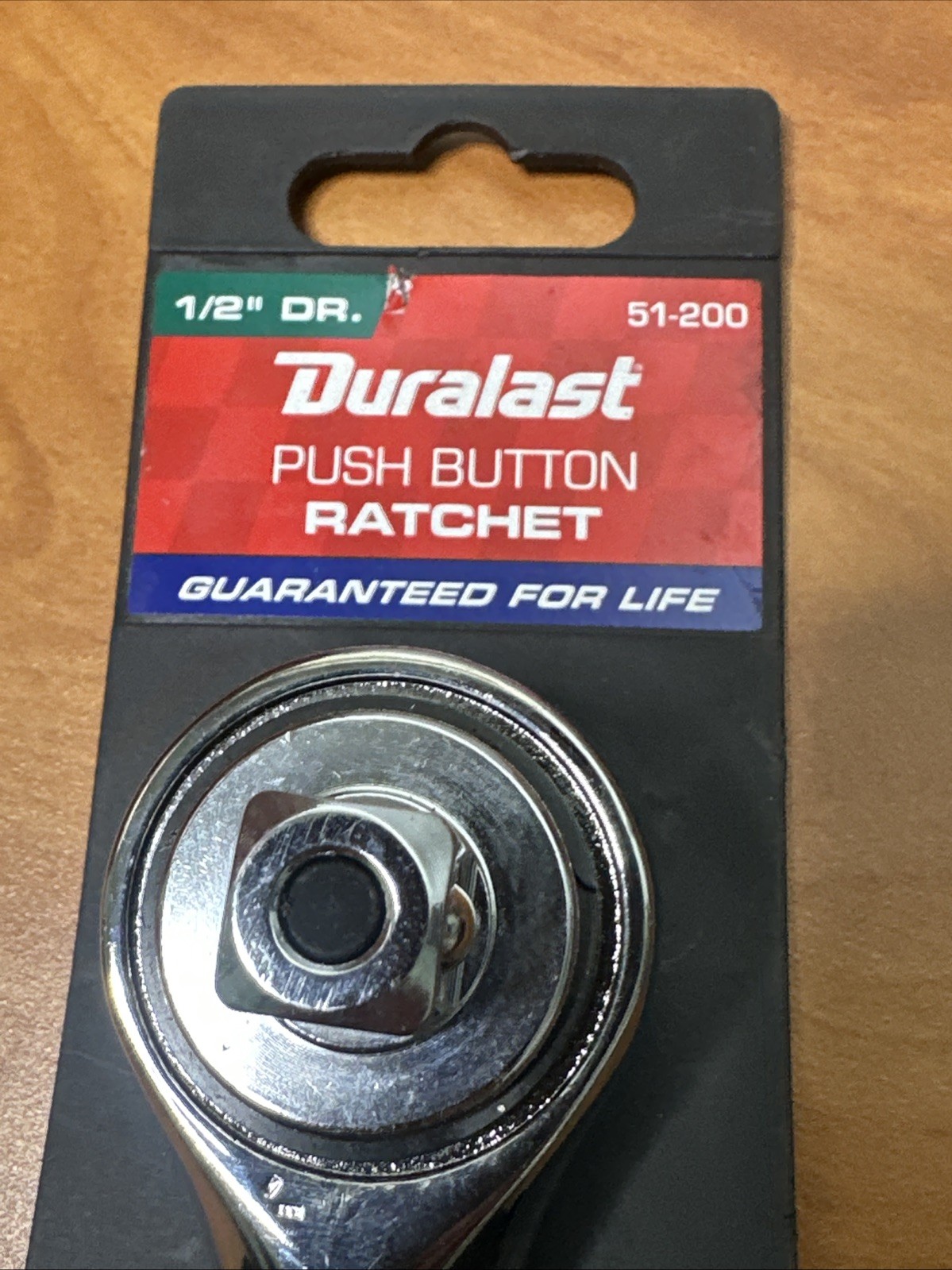 DURALAST 1/2” DR. DRIVE RATCHET WRENCH, 51-200, QUICK RELEASE,