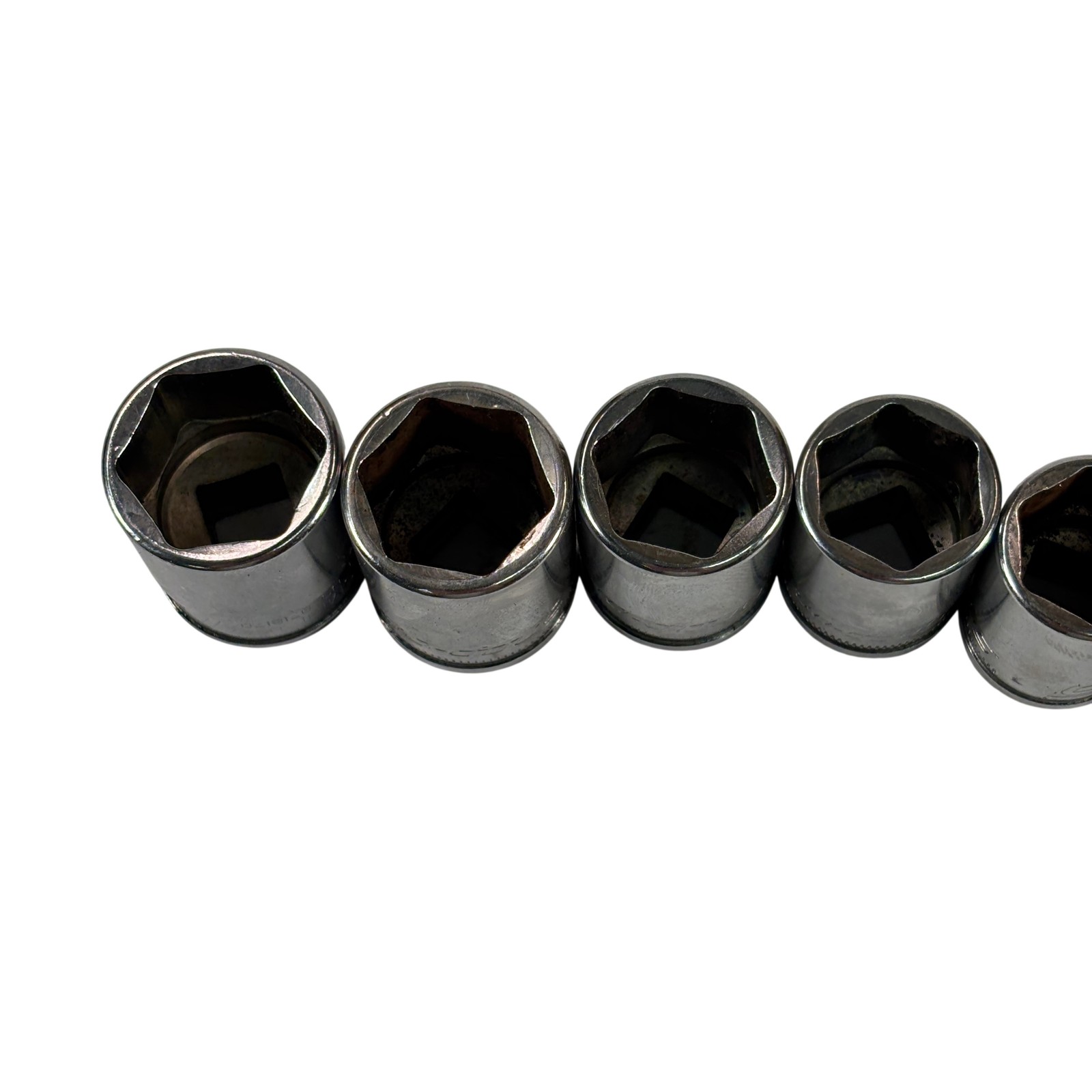 Snap-on Tools 212YFSMY 12pc 3/8″ 6pt Metric Flank Drive Xtra Shallow Socket Set