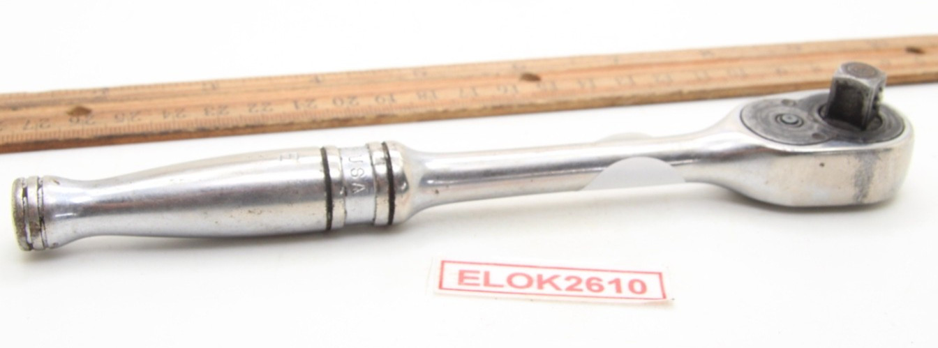 Snap-on F710 3/8″ Drive Standard Ratchet 7- 1/2″ Chrome USA